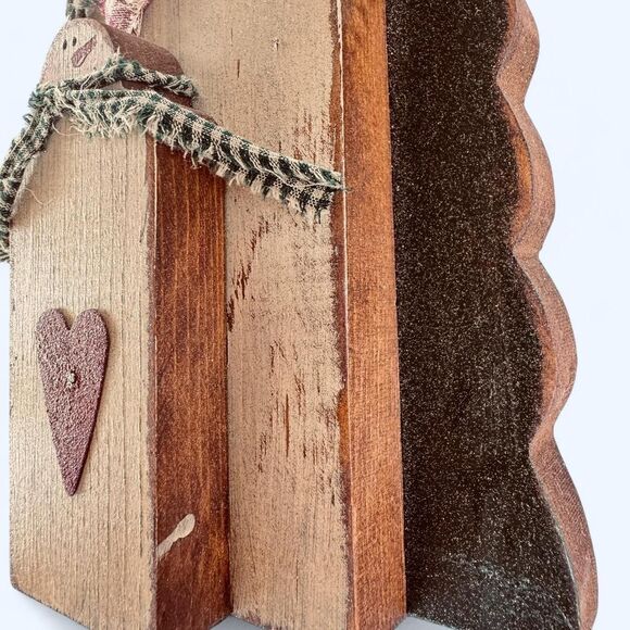 3D Wooden Snowmen with a cottage vibe Decor-home-accessories - Picture 4 of 6